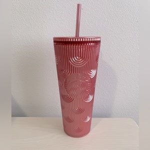 STARBUCKS 24oz Pink Mermaid Tumbler